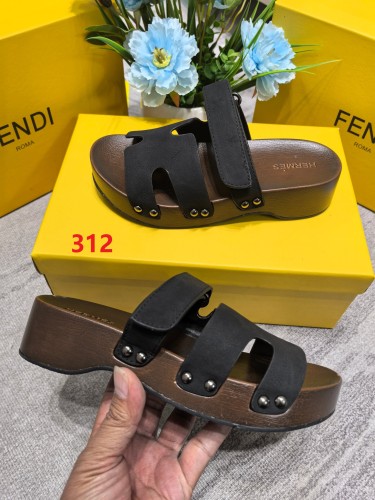 Women flat slipper shoes,  size 35-42, SS50-312