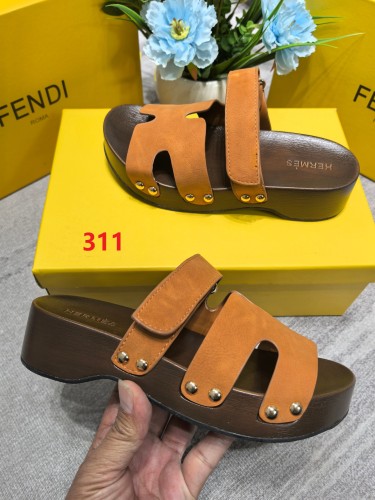 Women flat slipper shoes,  size 35-42, SS50-311