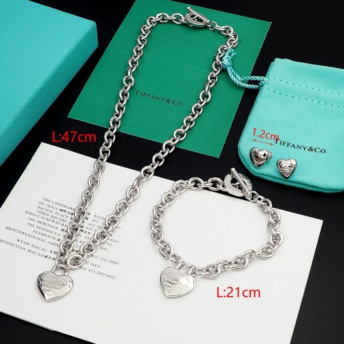 Necklace  bracelet earring jewelry ,with box,  J25-148-150