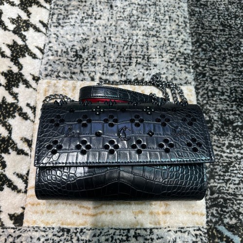 Leather bag ,5A ,size 23.5x6x14cm,with box,  B110-348