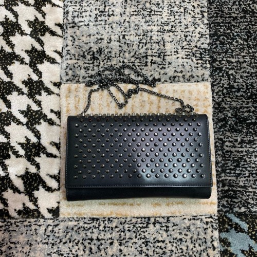 Leather bag ,5A ,size 23.5x6x14cm,with box,  B110-360