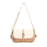 khaki with white