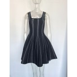 black dotted line