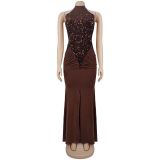 BROWN