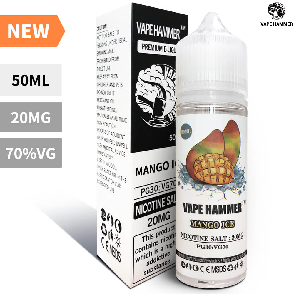 Best Mango Flavor Nic Salt Good Cheap Nicotine Salt Juice 50ml Online | Vape  Hammer