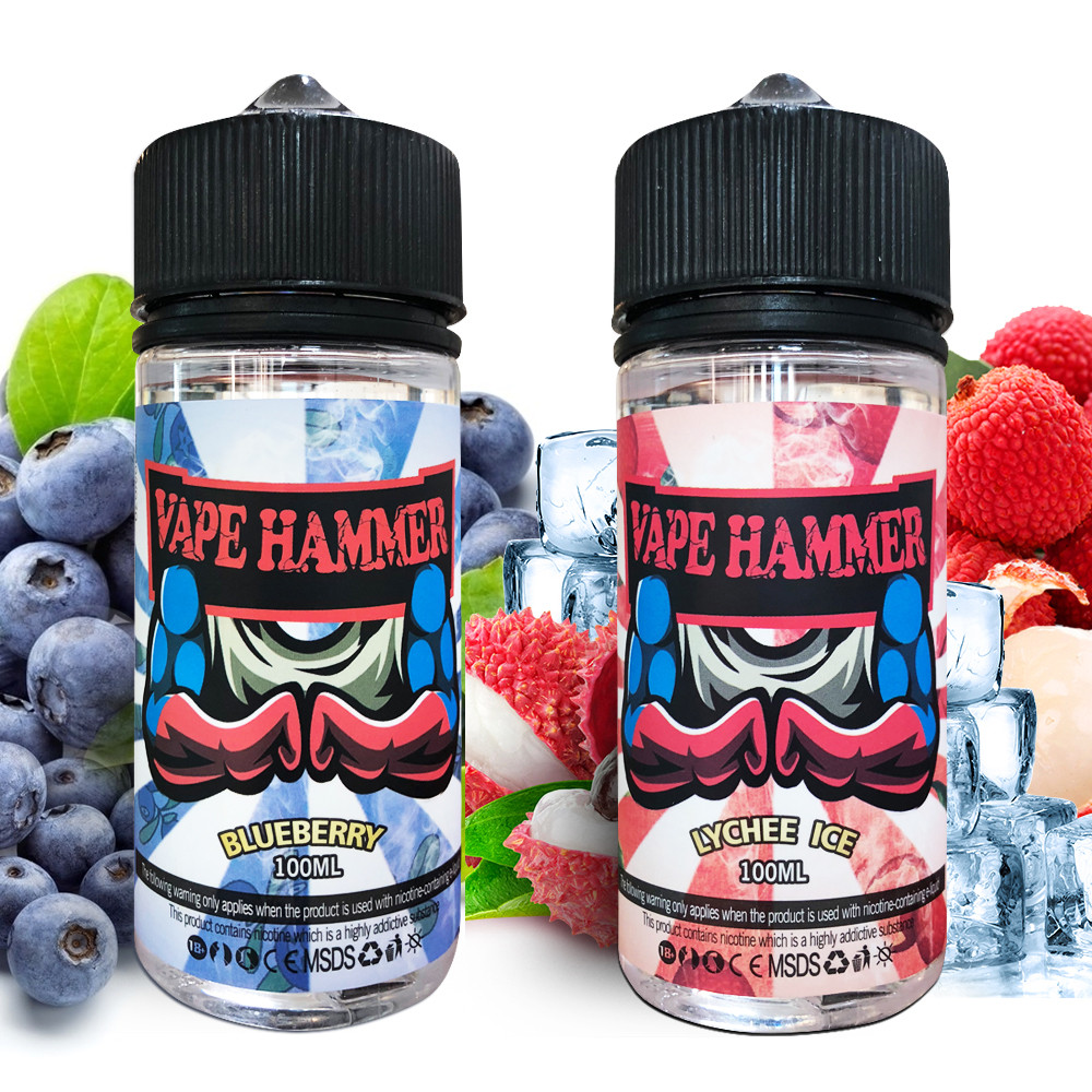Cheap 2 Flavors Lychee Ice And Blueberry Smoke Vape Juice Bundle