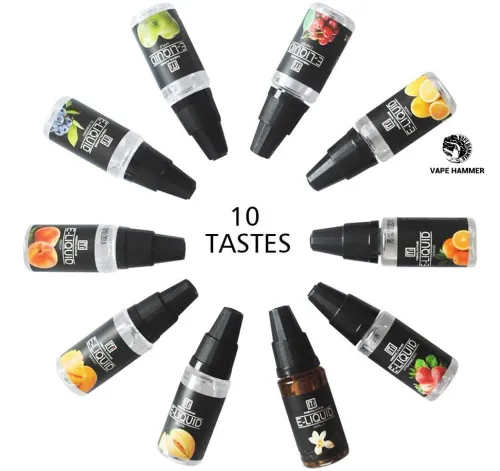 E-Liquid Bundle Pack 10ml*10 Various Fruit Vape Juice
