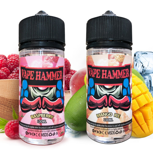 Best Fruity Vape Juice Combo Pack Raspberry & Mango E Liquid Flavors Online  100ml Shop