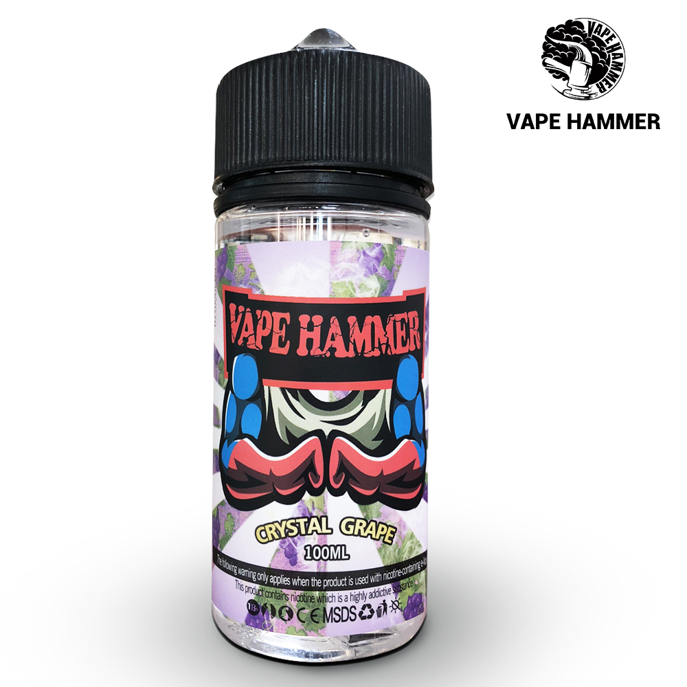Online Crystal Grape Vape E Liquid Flavor Cheap Vape Juice 100ml Store
