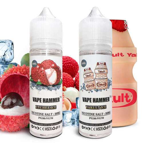 Best 50ml Nic Salt E Liquid Sweet Lychee And Yakult Ice Salt Nic Juice On  Sale