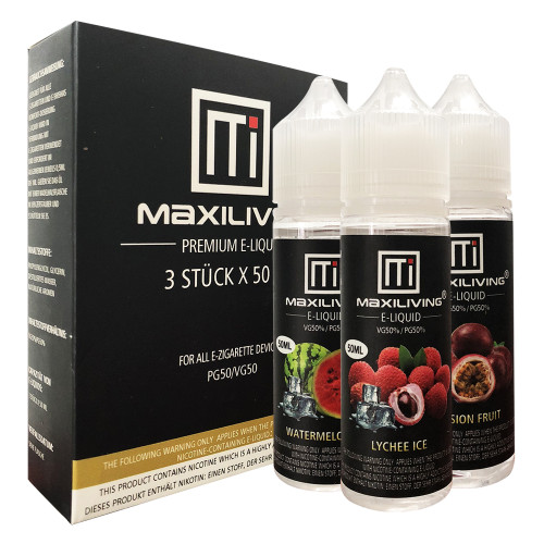 Premium Maxiliving Nicotine Salts Fruit Salt Nic Flavors Pack