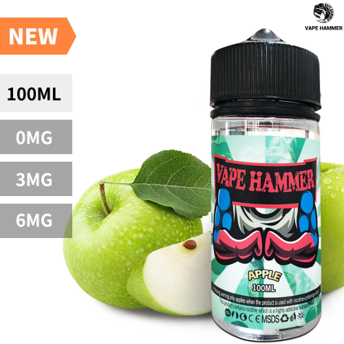 Online Smoking Apple Juice Flavor 100ml Good Cheap E Liquid