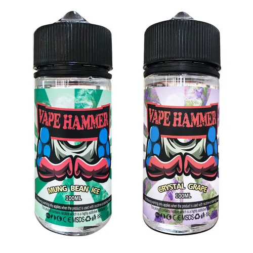 Try Vape Juice Pack Mung Bean & Grape E-Liquid 100ml*2