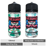 New Smoking Liquid 2*100ml Mung Bean Ice & Menthol E Juice