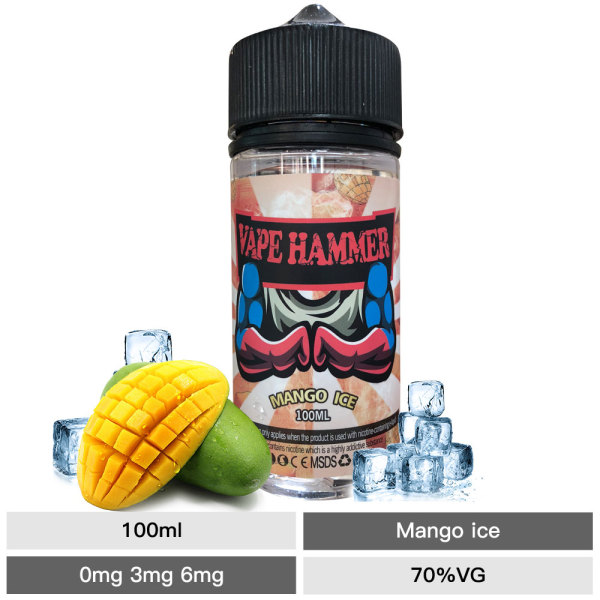 Best E-Juice Mango Flavor Popular E Liquid 100ml -pg/vg: 30/70