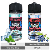 E-Liquid Pack 100ml*2 Blueberry & Menthol Vape Juice Bundle
