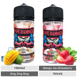 Selected Vape Juice Strawberry & Mango E Liquid Pack 100ml