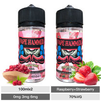 Summer Sale 2*100ml Raspberry And Strawberry E Liquid Vape