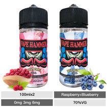 Cheap 2 Pick 100ml E Liquid Bundle Raspberry & Blueberry Vape Juice