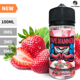 Smoking Strawberry Vape Juice Tobacco E Juice 100ml X2