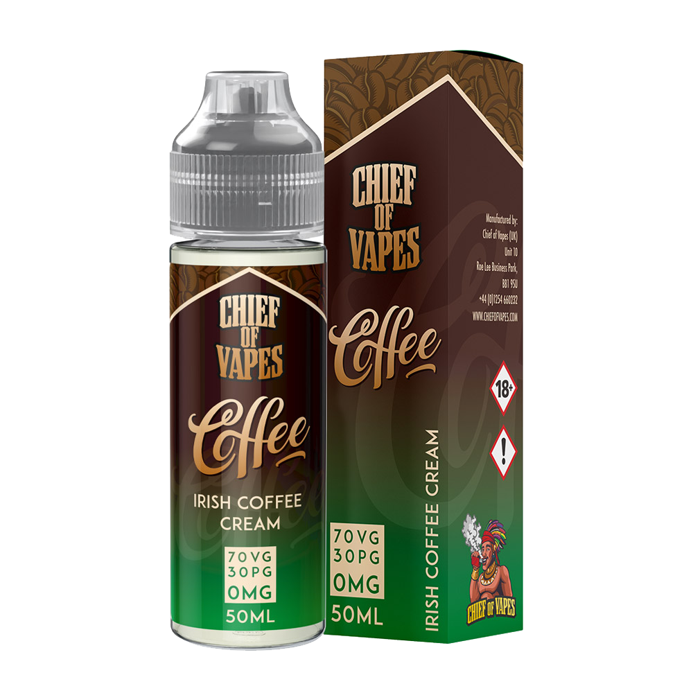 irish cream vape juice Irish Coffee Cream E Liquid 50ml 0mg Vape Juice