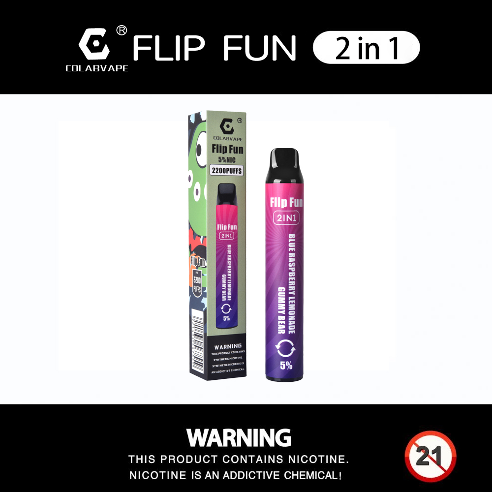 flip vape 2 flavors FLIP BAR 2-in-1 Disposable Vape 9000 Puffs main image 0