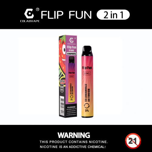 Colab Flip Fun 2 in 1 Disposable Vape Pen