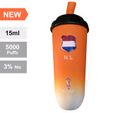 World Cup Theme Disposal E-Liquid 15ML