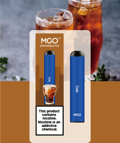 Cola flavors disposable e cig vape pen with nicotine