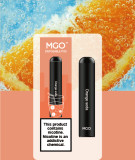 Orange Flavors disposable vape pen with nicotine