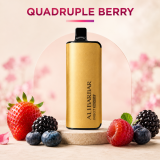 ALIBARBAR 9000 Puff Rechargeable Disposable Vape Pen, 3% Nicotine, 18ml E-Liquid, Electronic Cigarette, Vaporizer