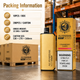 ALIBARBAR 9000 Puff Rechargeable Disposable Vape Pen, 3% Nicotine, 18ml E-Liquid, Electronic Cigarette, Vaporizer