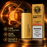 ALIBARBAR 9000 Puff Rechargeable Disposable Vape Pen, 3% Nicotine, 18ml E-Liquid, Electronic Cigarette, Vaporizer