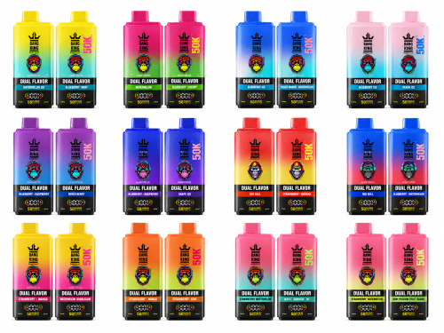 BANGKING 50000 Puff Dual Flavor Adjustable Airflow Disposable Vape 50ml