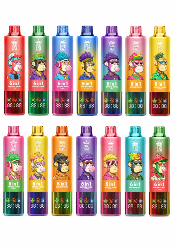 BANG BLAZE 100000 Puff Triple Flavor Rechargeable Disposable Vape