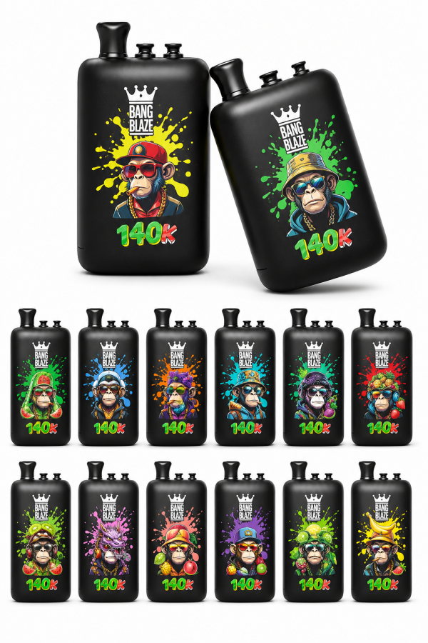 BANG BLAZE 140K 140000 Puff Triple Flavor Rechargeable Disposable Vape