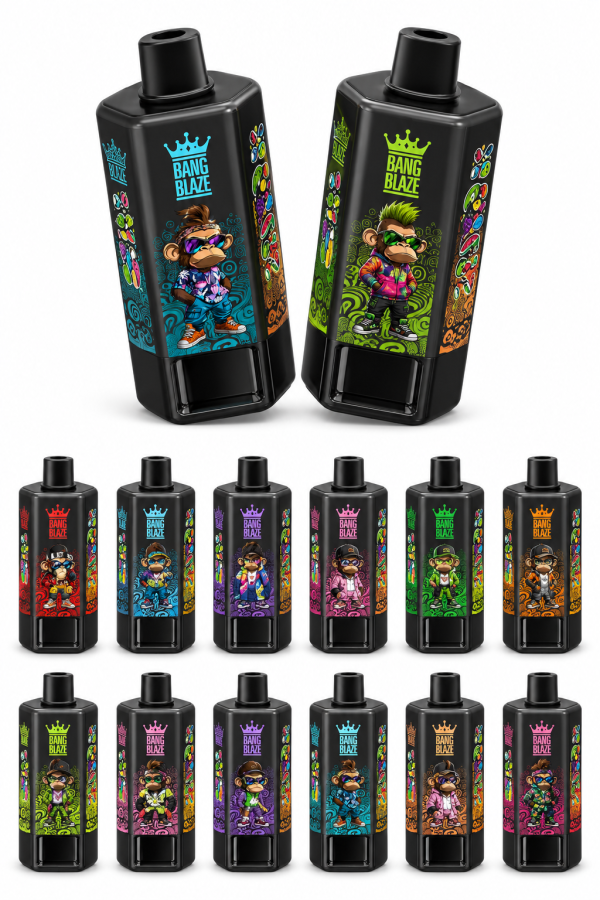 BANG BLAZE 200K 200000 Puff 6-in-1 Rechargeable Disposable Vape