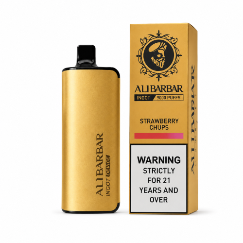 ALIBARBAR 9000 Puff Rechargeable Disposable Vape Pen, 3% Nicotine, 18ml E-Liquid, Electronic Cigarette, Vaporizer