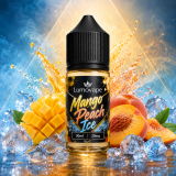 LumoVape Mango Peach Ice 30ml 20mg E-Liquid - Tropical Fruit Ice Flavor