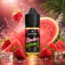 LumoVape Strawberry Watermelon E-Liquid 10ml Selectable Nicotine Strength LumoVape Strawberry Watermelon E-Liquid 10ml Selectable Nicotine Strength