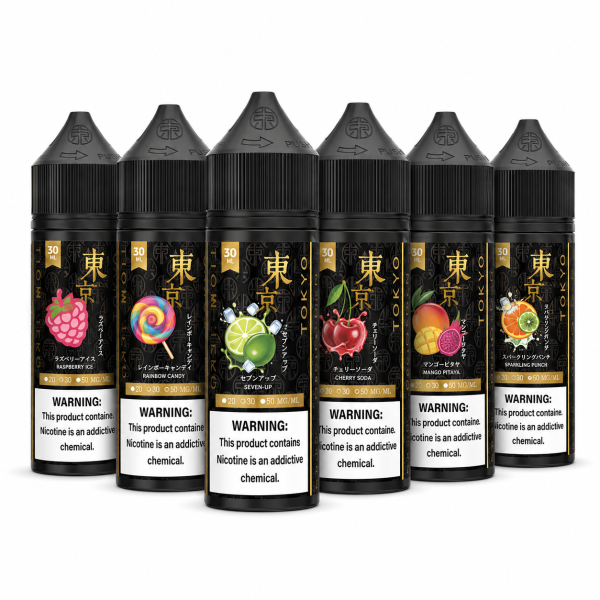 TOKYO Golden 30ML E-Liquid - 20MG 30MG 50MG Multiple Flavors