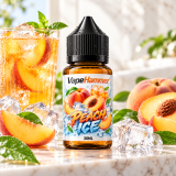VapeHammer Peach Ice 30ml – Juicy Peach Flavor with Icy Cooling