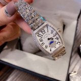 大人気新品フランクミュラー 時計 コピー レディース クオーツ 2色