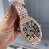 大人気フランクミュラー 時計 コピー レディース クオーツ 2色