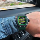 高品質リシャールミル 時計 スーパーコピー メンズ 自動巻き2色