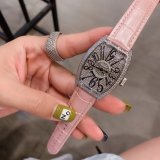 注目度NO.1フランクミュラー 時計 コピー レディース クオーツ 4色