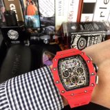 高品質リシャールミル 時計 スーパーコピー メンズ 自動巻き2色