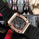 高品質リシャールミル 時計 スーパーコピー メンズ 自動巻き2色