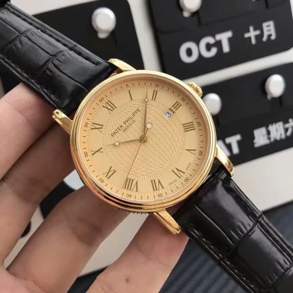 高品質パテックフィリップ 時計 スーパーコピー メンズ 自動巻き 2色