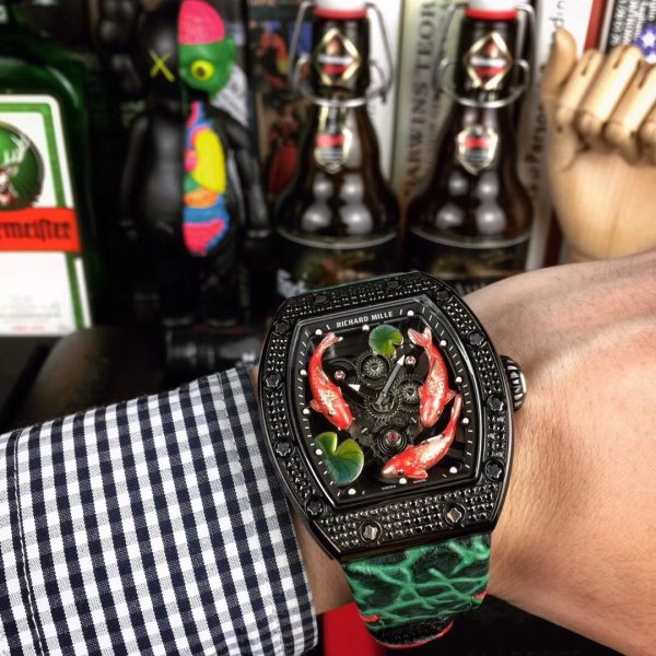高品質リシャールミル 時計 スーパーコピー メンズ 自動巻き3色